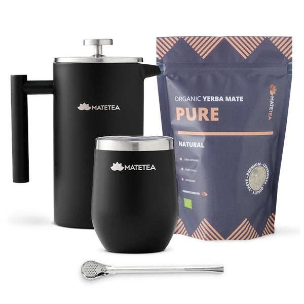 Matetea Deluxe starterset, Matetea PURE yerba mate tee.
