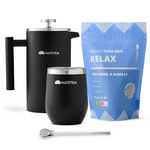Matetea Deluxe starterset, Matetea RELAX yerba mate tee.
