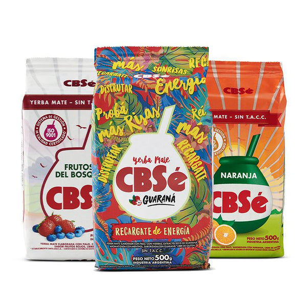 CBSé Energie-Bundle yerba mate tee.
